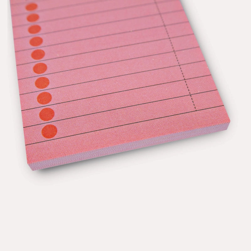 The Completist Hinoki Habit Checklist A7 Sticky Notes