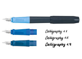 Kaweco Perkeo Fountain Pen Calligraphy Set Blue