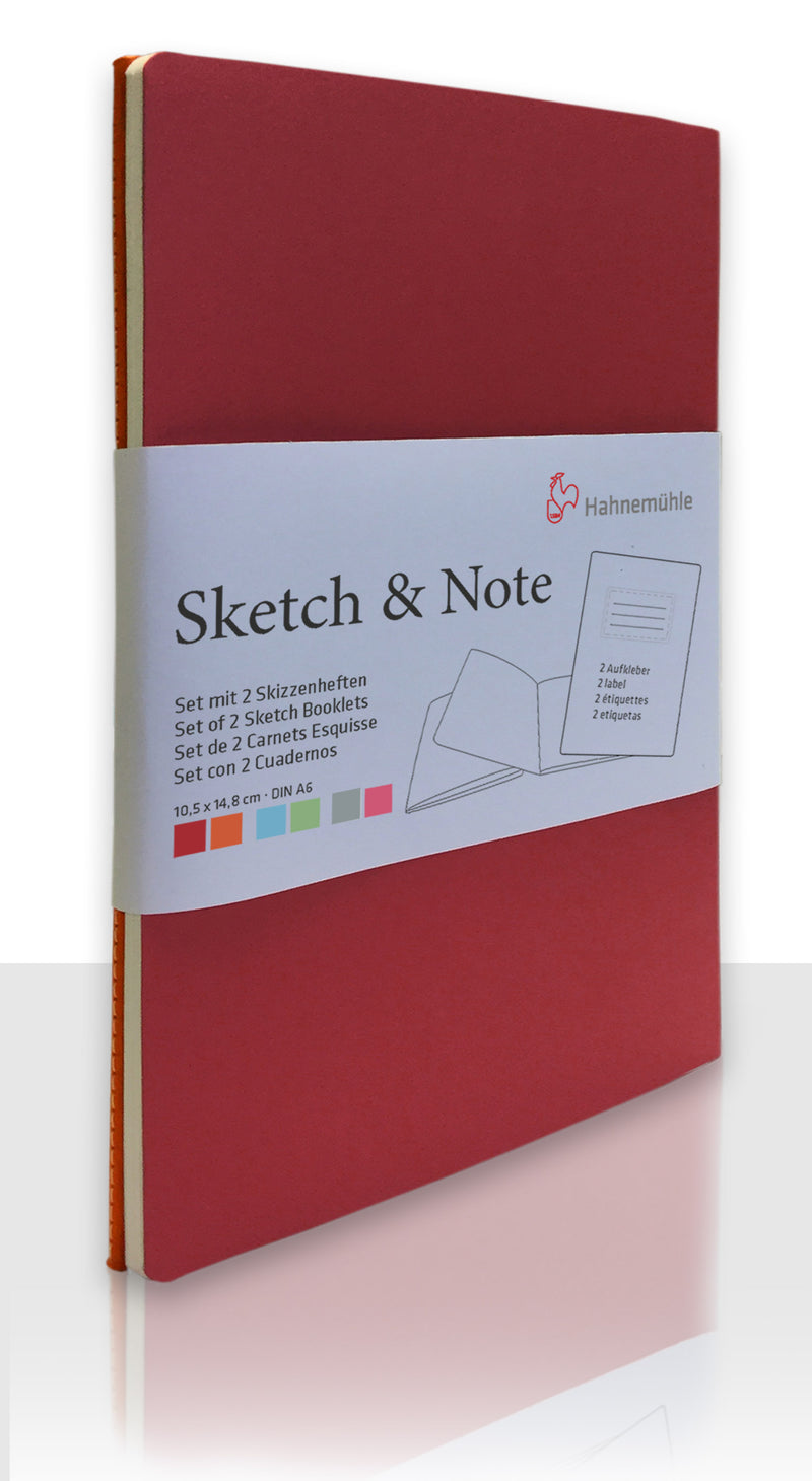 Hahnemuhle Sketch & Note A5 Set of 2 Sketchbooks