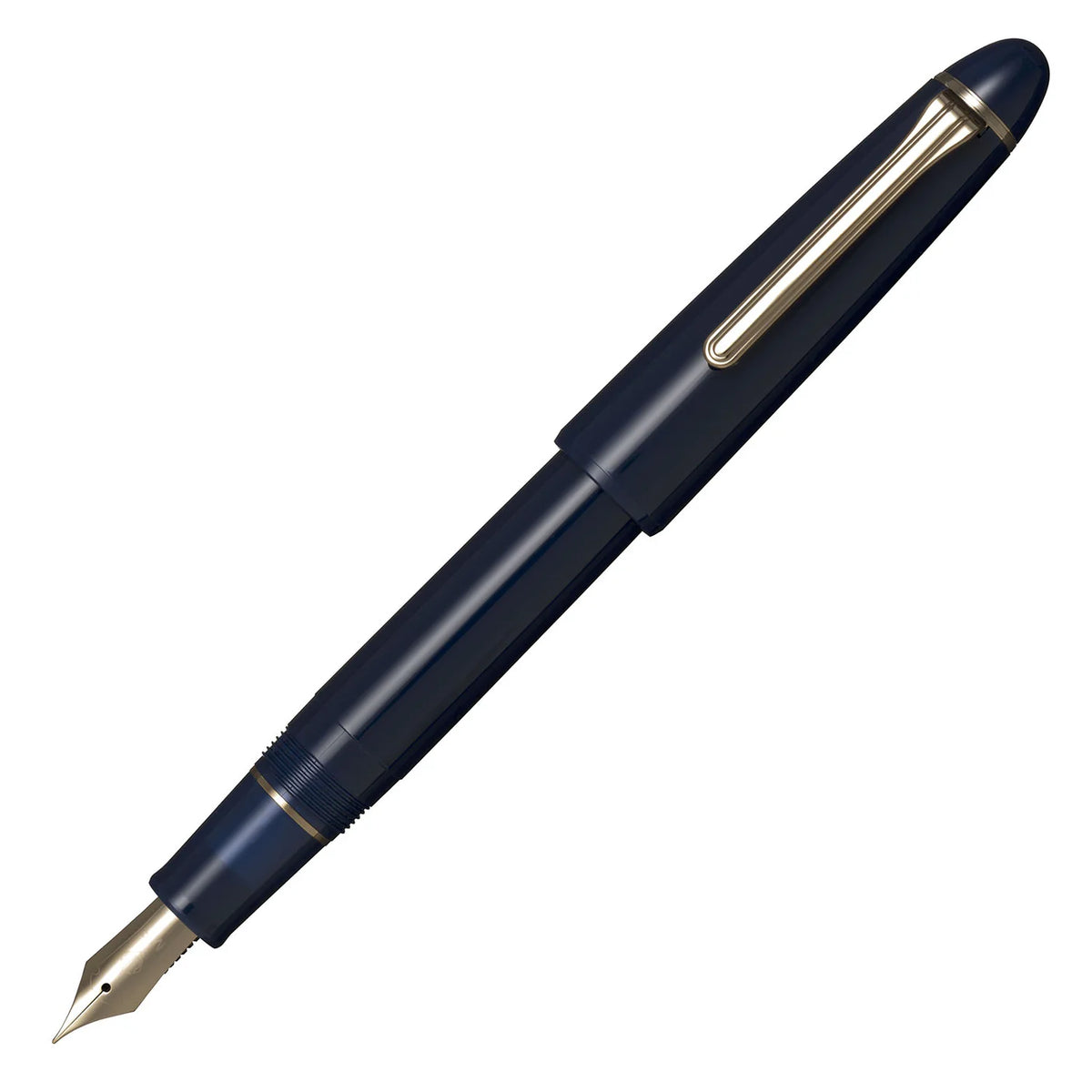 Sailor 1911 Casual L Gold Trim Fountain Pen - Blue