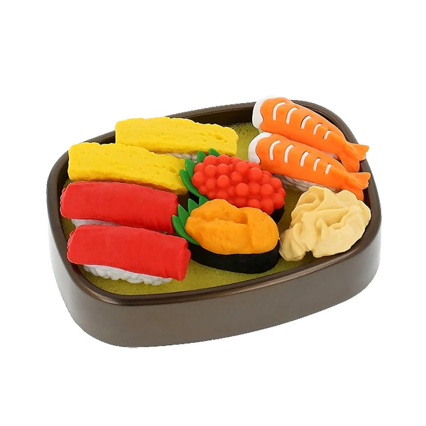 Iwako Puzzle Erasers - Sushi Set