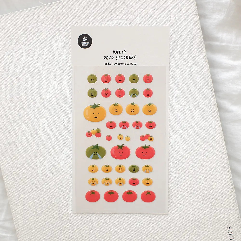 Suatelier Stickers no. 1184 awesome tomato