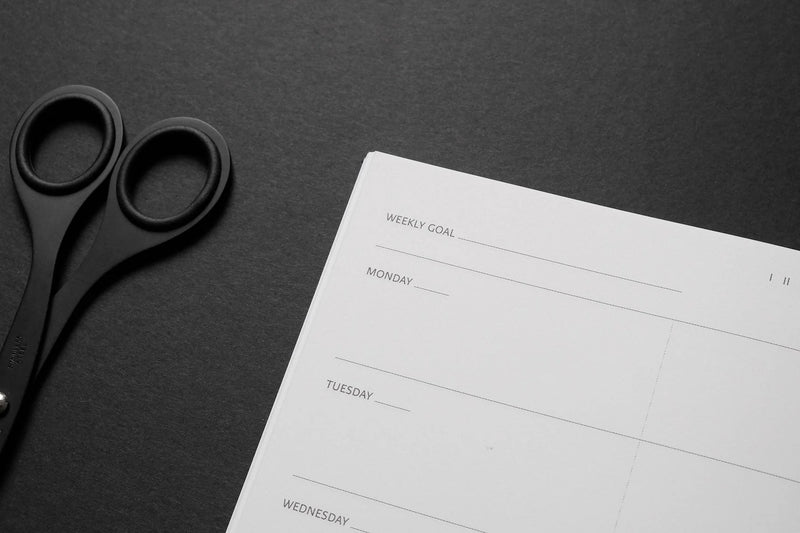 Papierniczeni Monolit Undated Weekly Planner