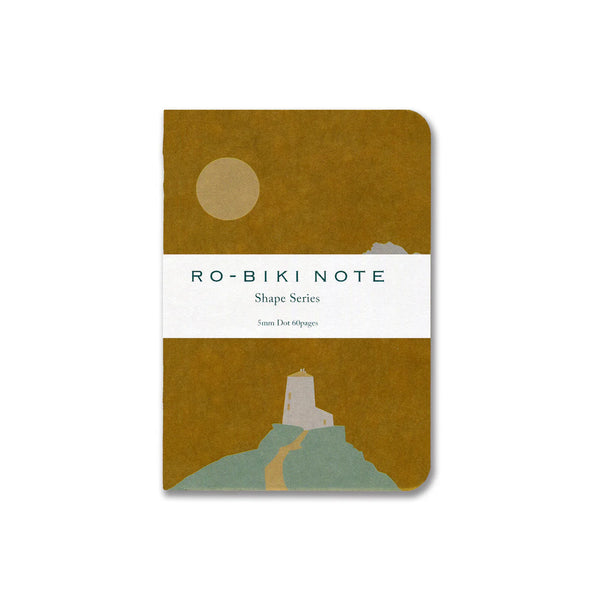 Yamamoto Paper RO-BIKI Lighthouse Small Notebook - Dot Grid