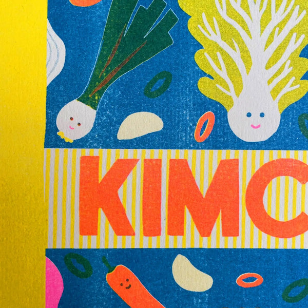 Kimchi A4 Riso Print
