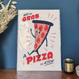 Pizza the Action A3 Art Print