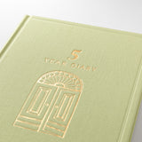 Midori 5 Year Diary Gate Mini Light Green