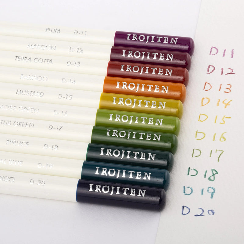 Tombow Irojiten Colouring Pencils - Woodlands Set of 30