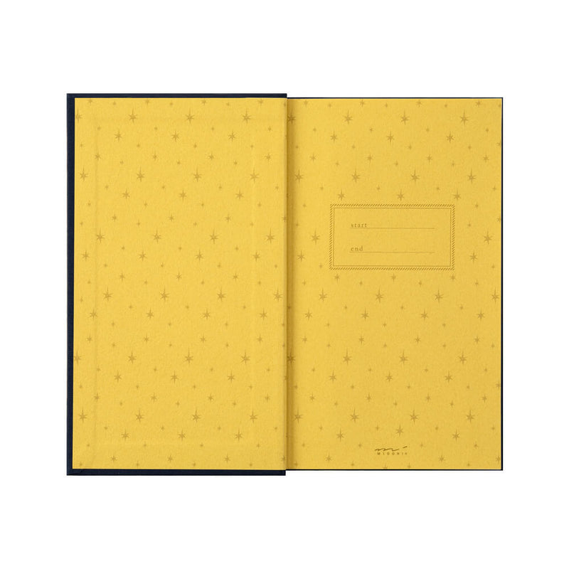 Midori 1 Day 1 Page Undated Diary - Star