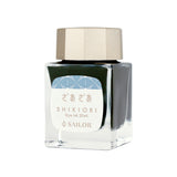 Sailor Shikori Fountain Pen Ink 20ml - The Sound of Rain Colours