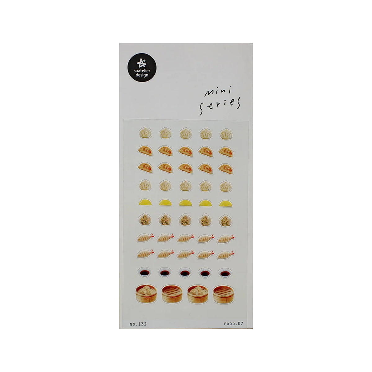 Suatelier Mini Food Stickers no.132 Food 07