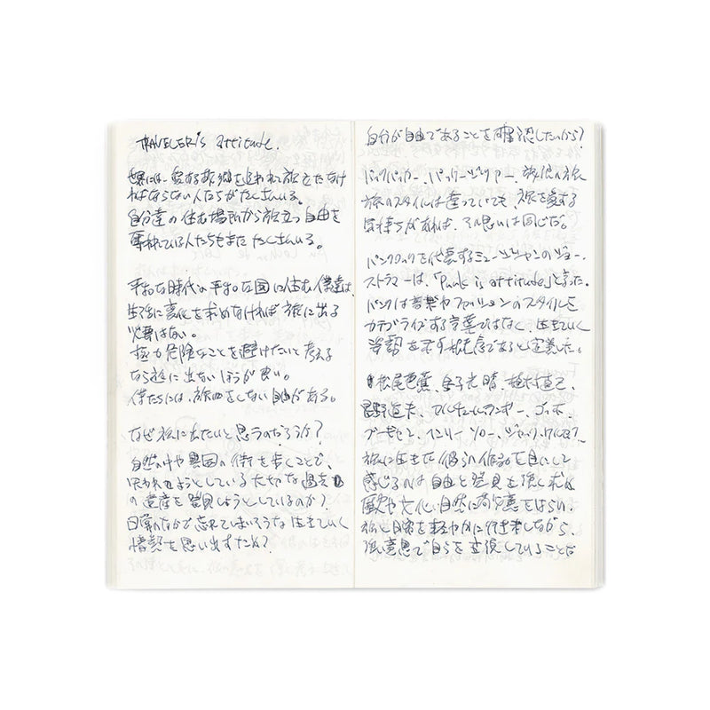 Traveler's Company Notebook Refill Lightweight Paper (Tomoe River) 013