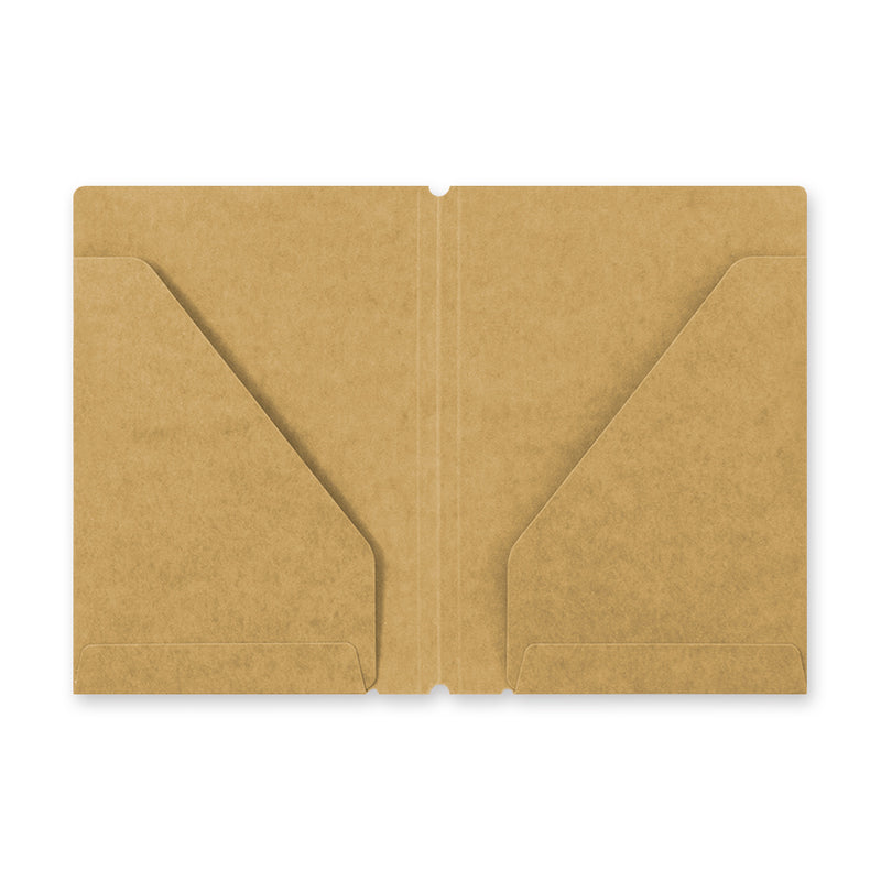 Traveler's Company Notebook Passport Size Refill 010 Kraft Paper Folder