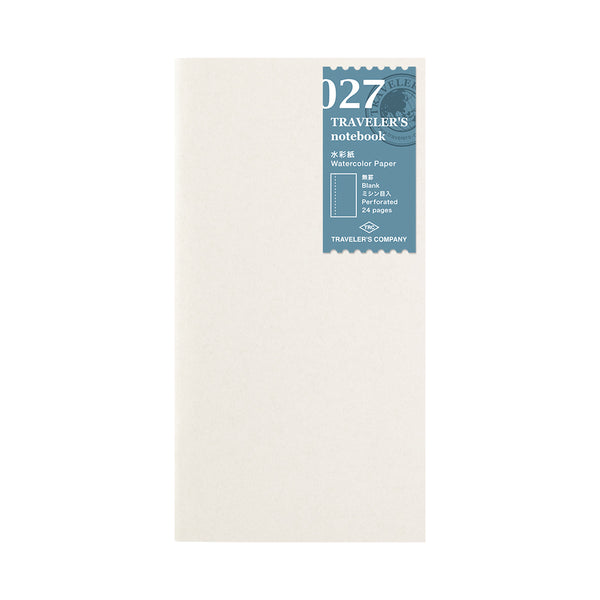 Traveler's Company Notebook Refill 027 Watercolour Paper