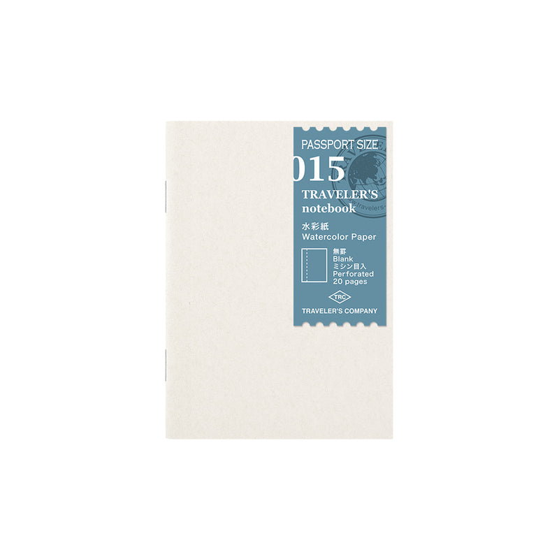 Traveler's Company Notebook Passport Refill 015 Watercolour Paper