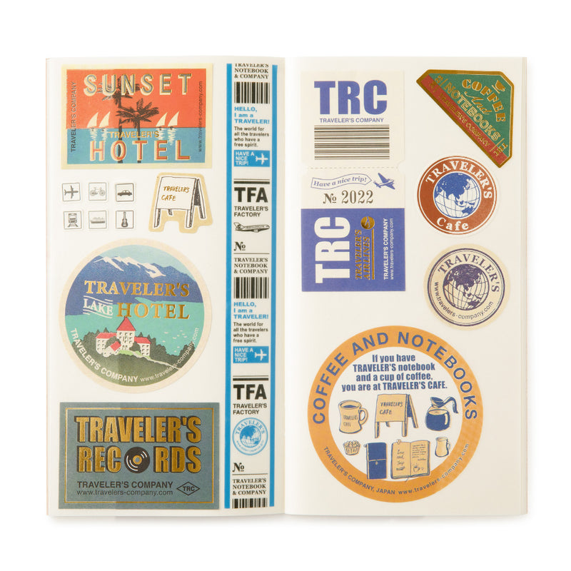 Traveler's Company Notebook Refill 031 Sticker Release Paper