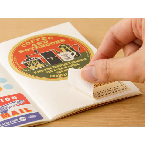 Traveler's Company Notebook Passport Size Refill 017 Sticker Release Paper