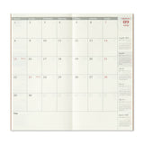 TRAVELER'S Notebook Refill: 2025 Diary Monthly Pre Order