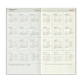 TRAVELER'S Notebook Refill: 2025 Diary Weekly & Memo Pre-Order