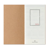 TRAVELER'S Notebook Regular Refill: 2026 Monthly Diary