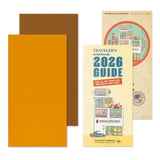 TRAVELER'S Notebook Regular Refill: 2026 Weekly Vertical Diary
