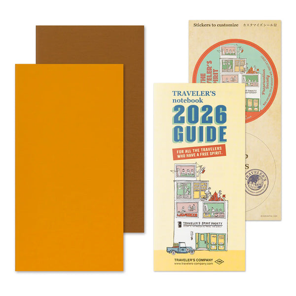 TRAVELER'S Notebook Regular Refill: 2026 Weekly Vertical Diary