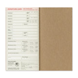TRAVELER'S Notebook Regular Refill: 2026 Weekly Vertical Diary