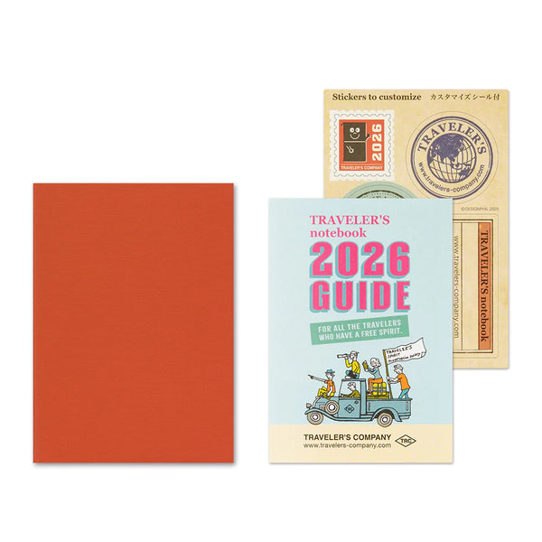 TRAVELER'S Notebook Passport Refill: 2026 Monthly Diary