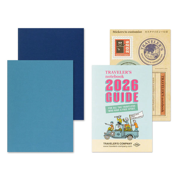 TRAVELER'S Notebook Passport Refill: 2026 Weekly Diary