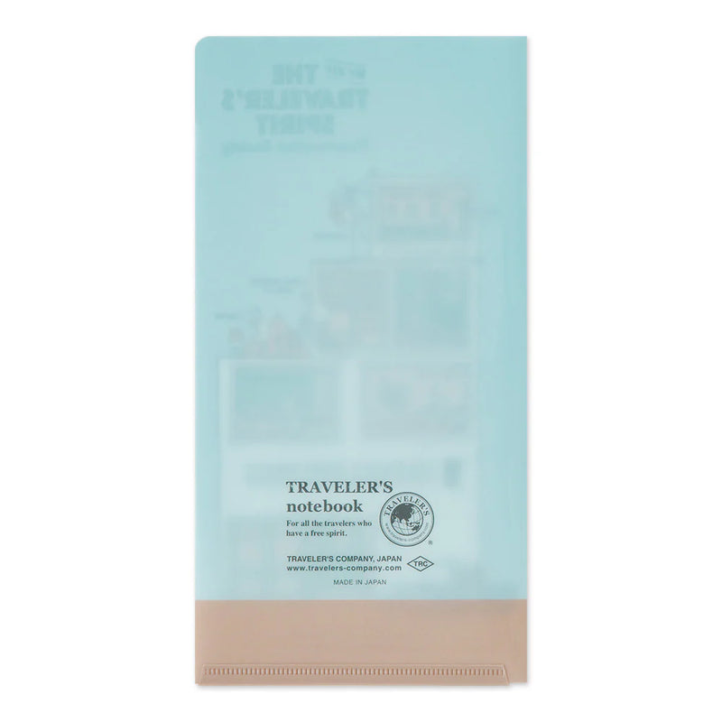 TRAVELER'S Notebook Refill: THE TRAVELER’S SPIRIT Clear Folder 2026