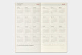 TRAVELER'S Notebook Regular Refill: 2027 Monthly Diary