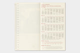 TRAVELER'S Notebook Regular Refill: 2027 Monthly Diary