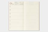 TRAVELER'S Notebook Regular Refill: 2027 Weekly Diary