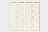 TRAVELER'S Notebook Regular Refill: 2027 Weekly Vertical Diary