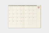 TRAVELER'S Notebook Passport Refill: 2027 Monthly Diary
