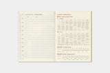 TRAVELER'S Notebook Passport Refill: 2027 Monthly Diary