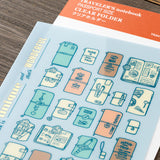 TRAVELER'S Notebook Passport Refill: 2027 Clear Folder