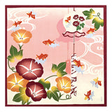 HAMAMONYO Furoshiki Wrapping Cloth - Goldfish Swimming in Summer