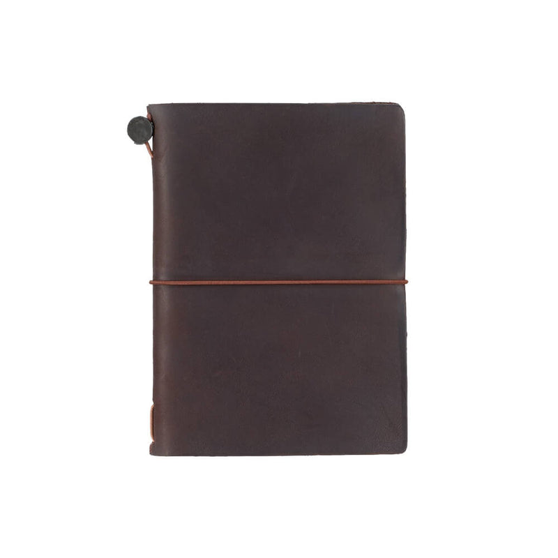 Traveler's Company Notebook Passport Size Dark Brown