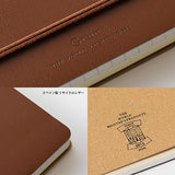 Midori Grain B6 Notebook - Leather Cover
