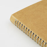 Traveler's Company Spiral Ring A5 Slim MD White Paper Notebook