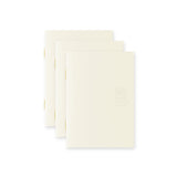 MD Paper Notebook Light A7 Blank - 3 Pack