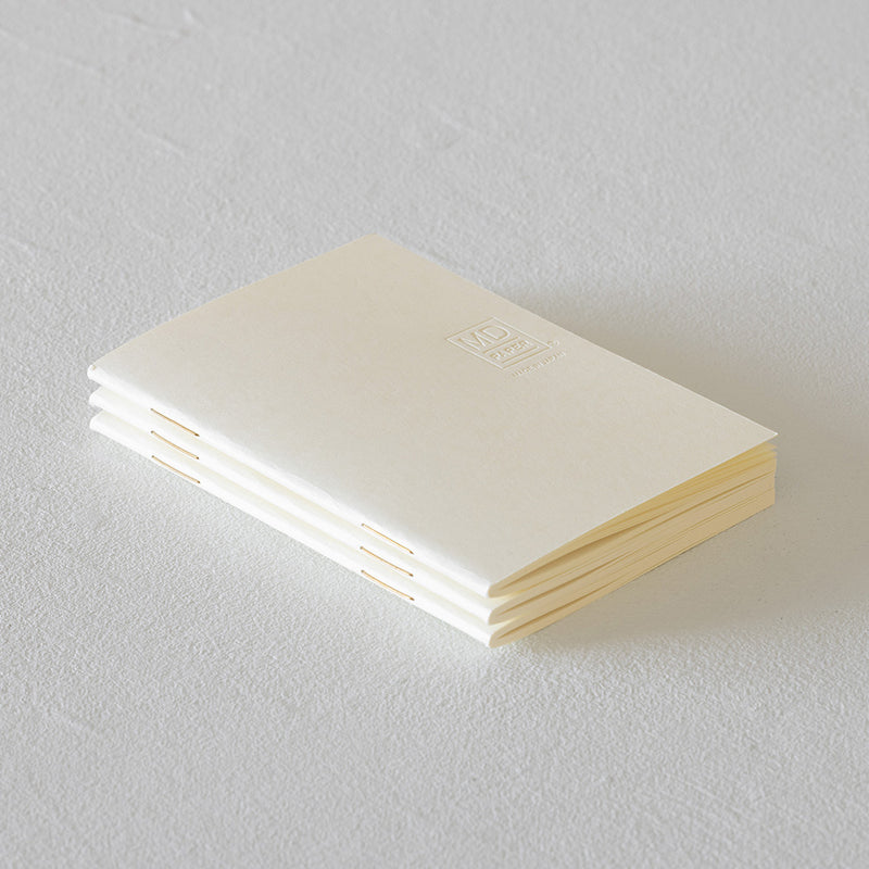 MD Paper Notebook Light A7 Blank - 3 Pack