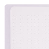 Midori A5 Dot Grid Colour Wirebound Notebook Purple