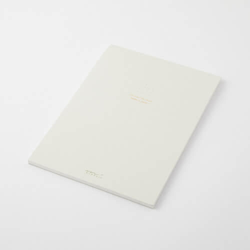 Midori A5 Dot Grid Paper Memo Pad White