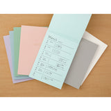 Midori A5 Dot Grid Paper Memo Pad White