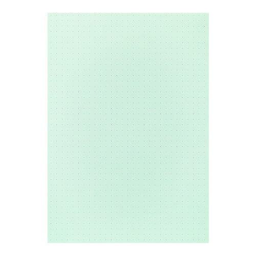 Midori A5 Dot Grid Paper Memo Pad Green