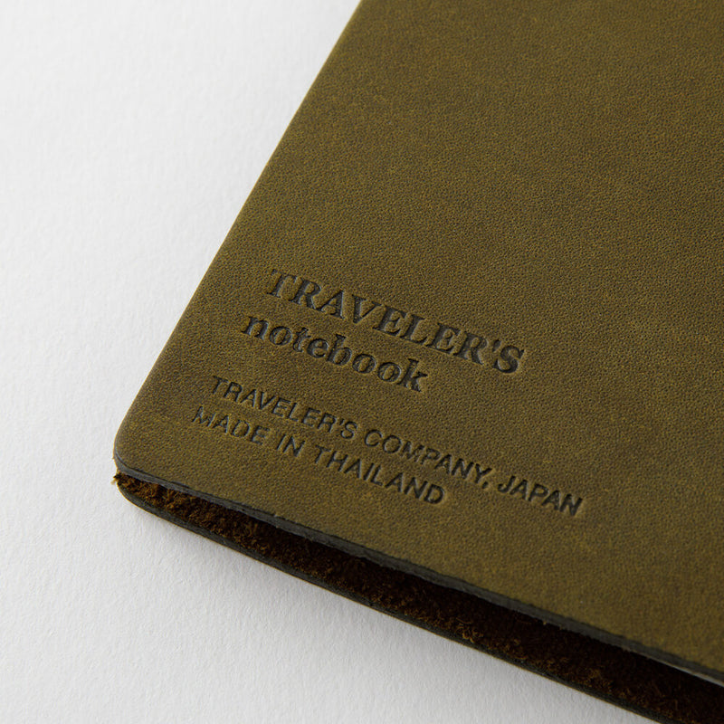 Traveler's Company Notebook Regular Size Olive Green