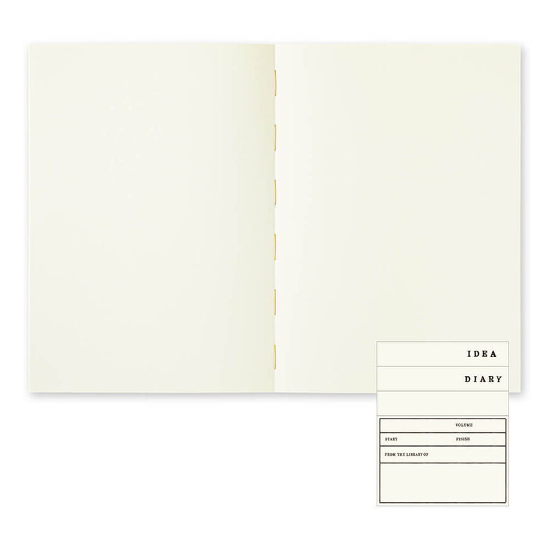 MD Paper Notebook Thick A5 Blank