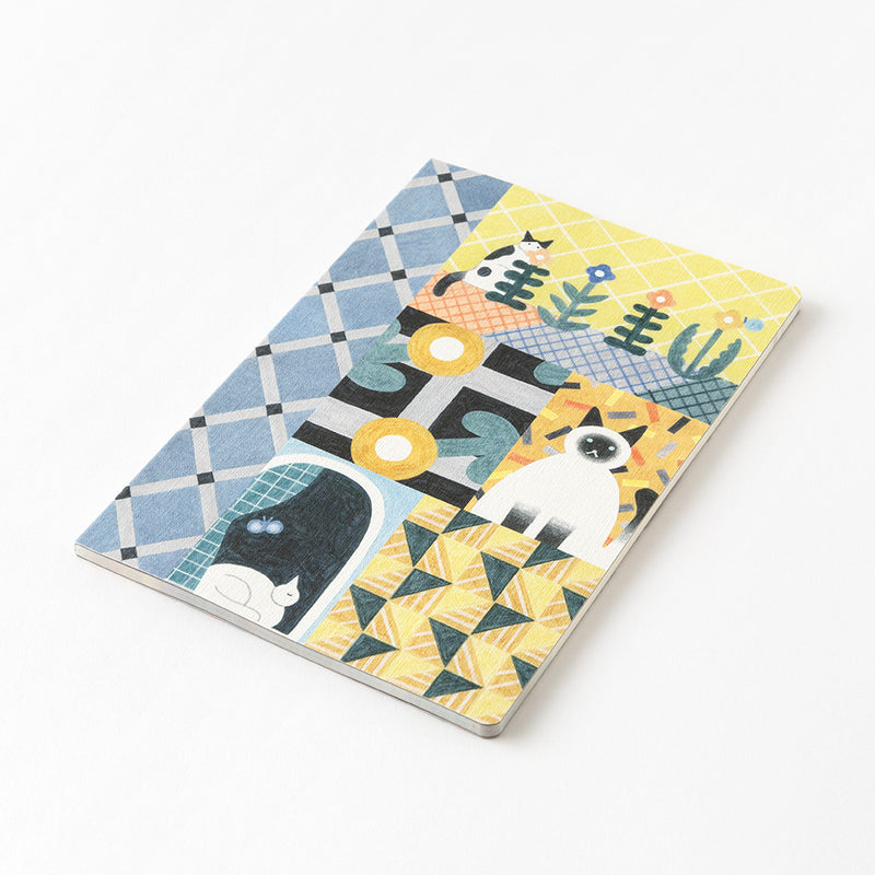 Midori Yuru Log Notebook - B6 - Cat